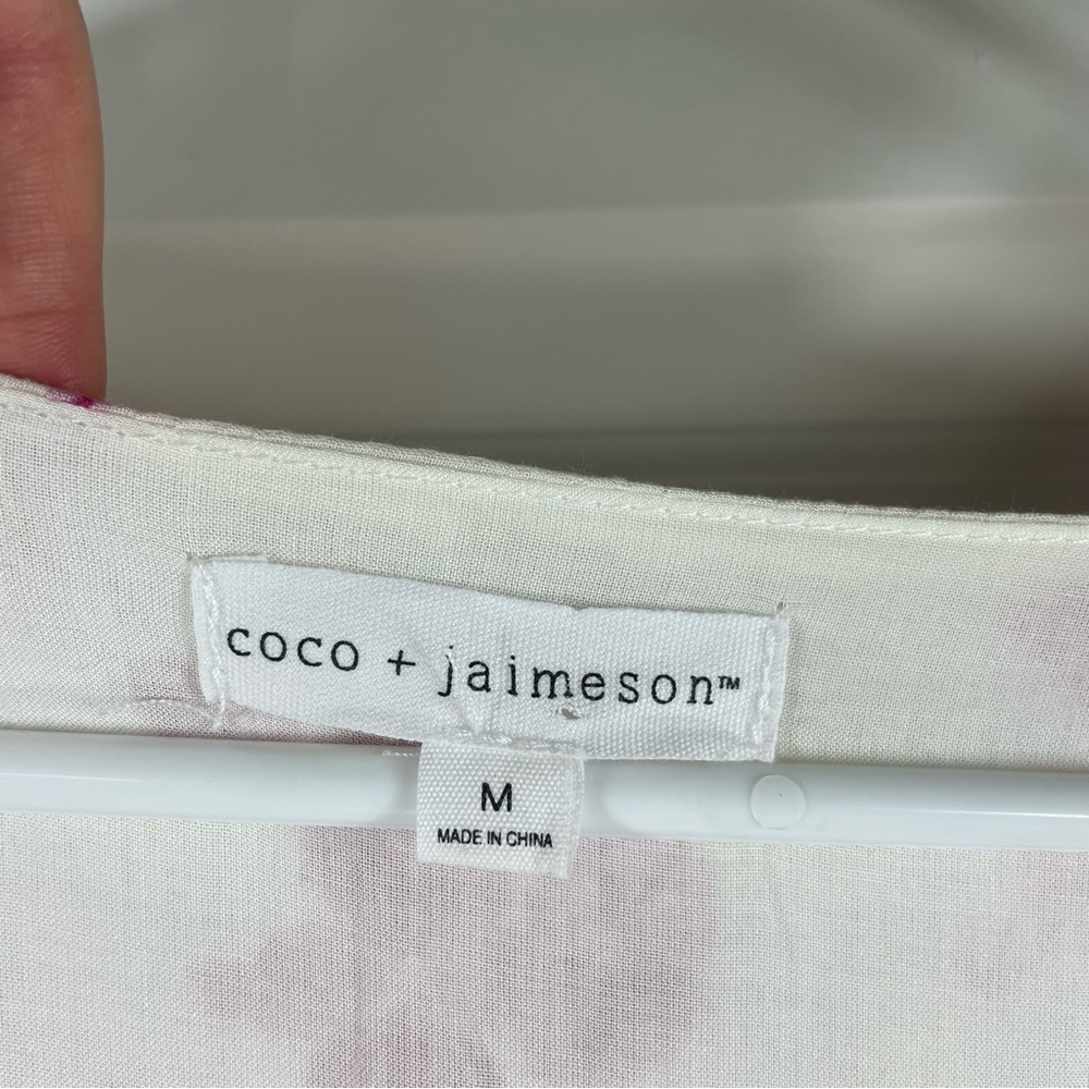 COCO + JAIMESON FLORAL JUNIORS DRESS SIZE M - Picture 4 of 11